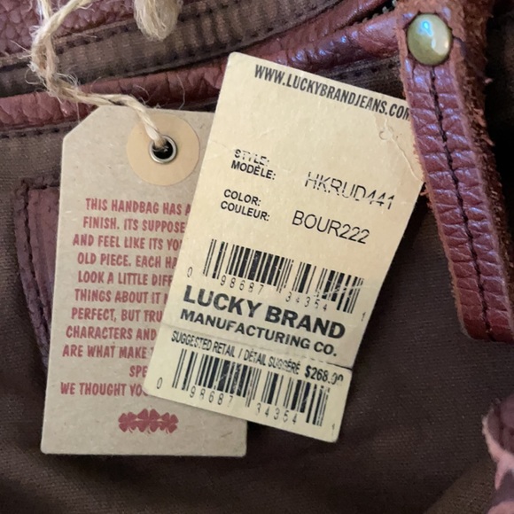 COPY - Lucky Brand braided Leather Bag - Picture 6 of 10